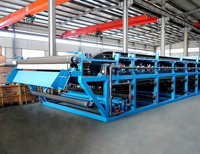 橡膠帶式（shì）真空過濾機