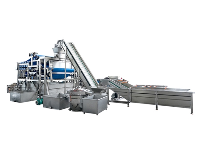 帶式（shì）蔬菜壓榨生產線